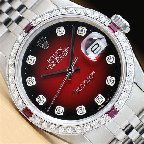 rolex ruby face|rolex watches rubies.